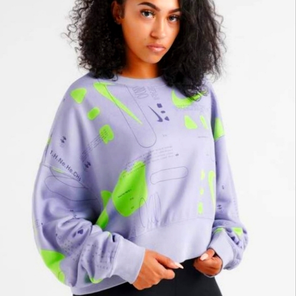 Nike Tops - Nike Sportswear Future Air Crew Crop Sweatshirt
